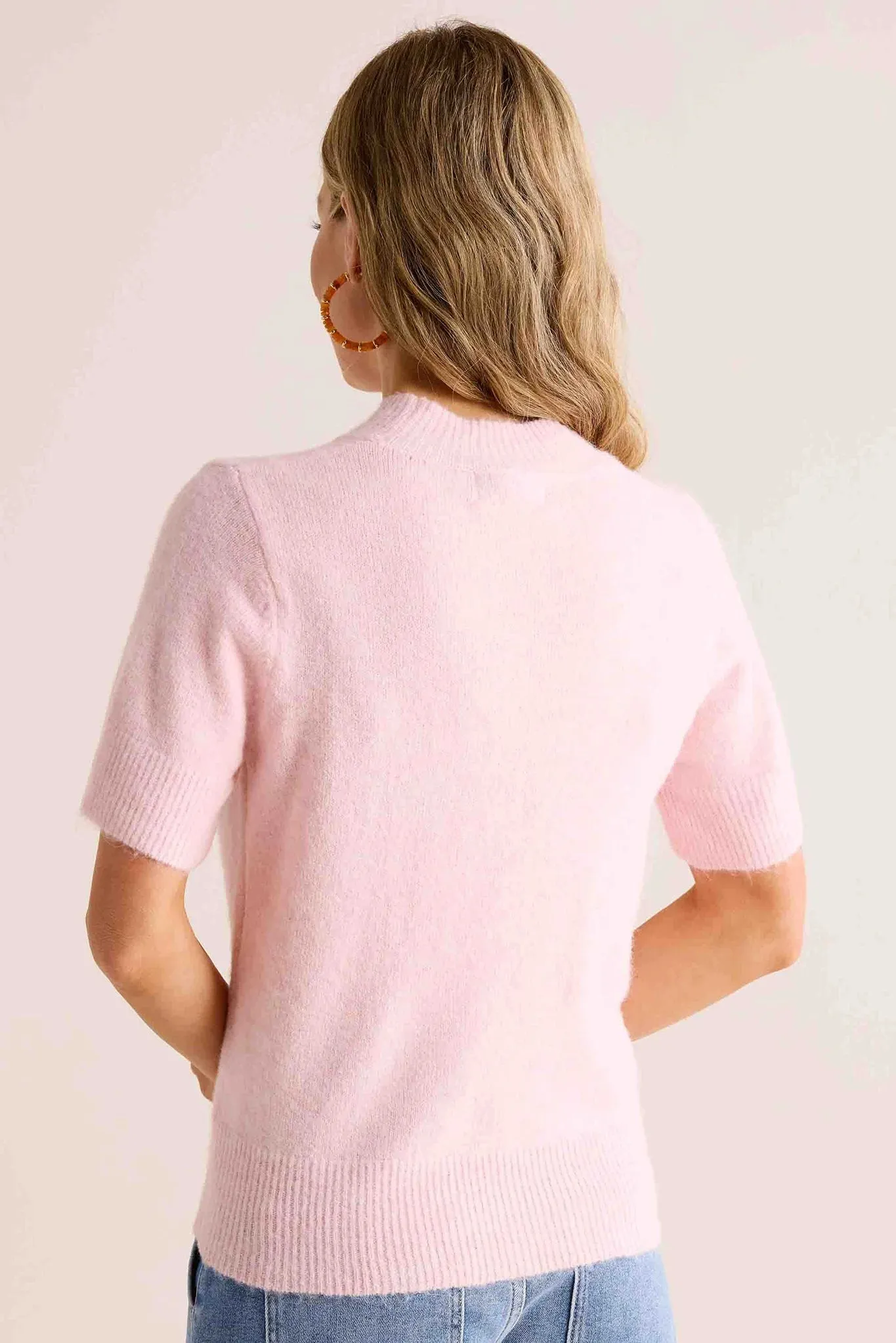 Spencer Sweater- Light Pink