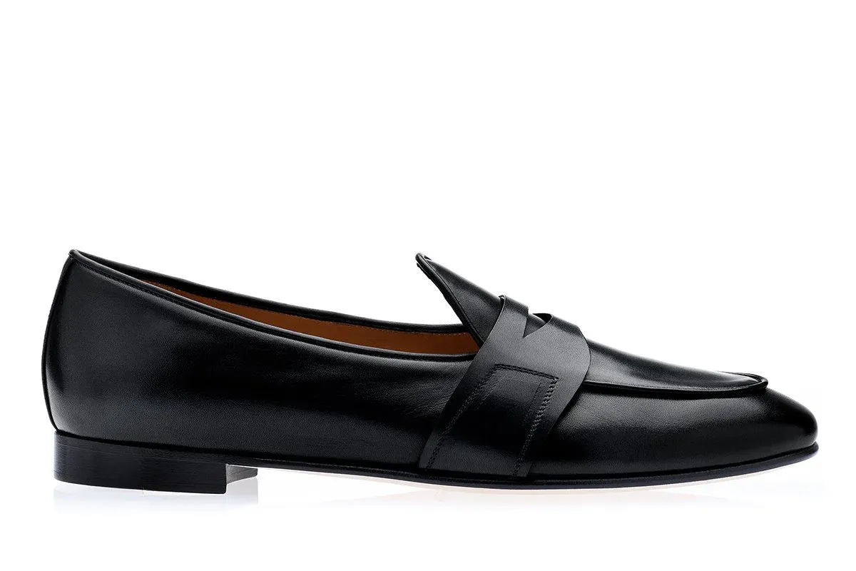 Stello Black Casual Shoes