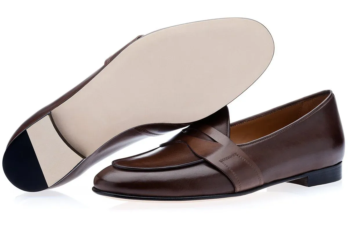 Stello Brown Casual Shoes