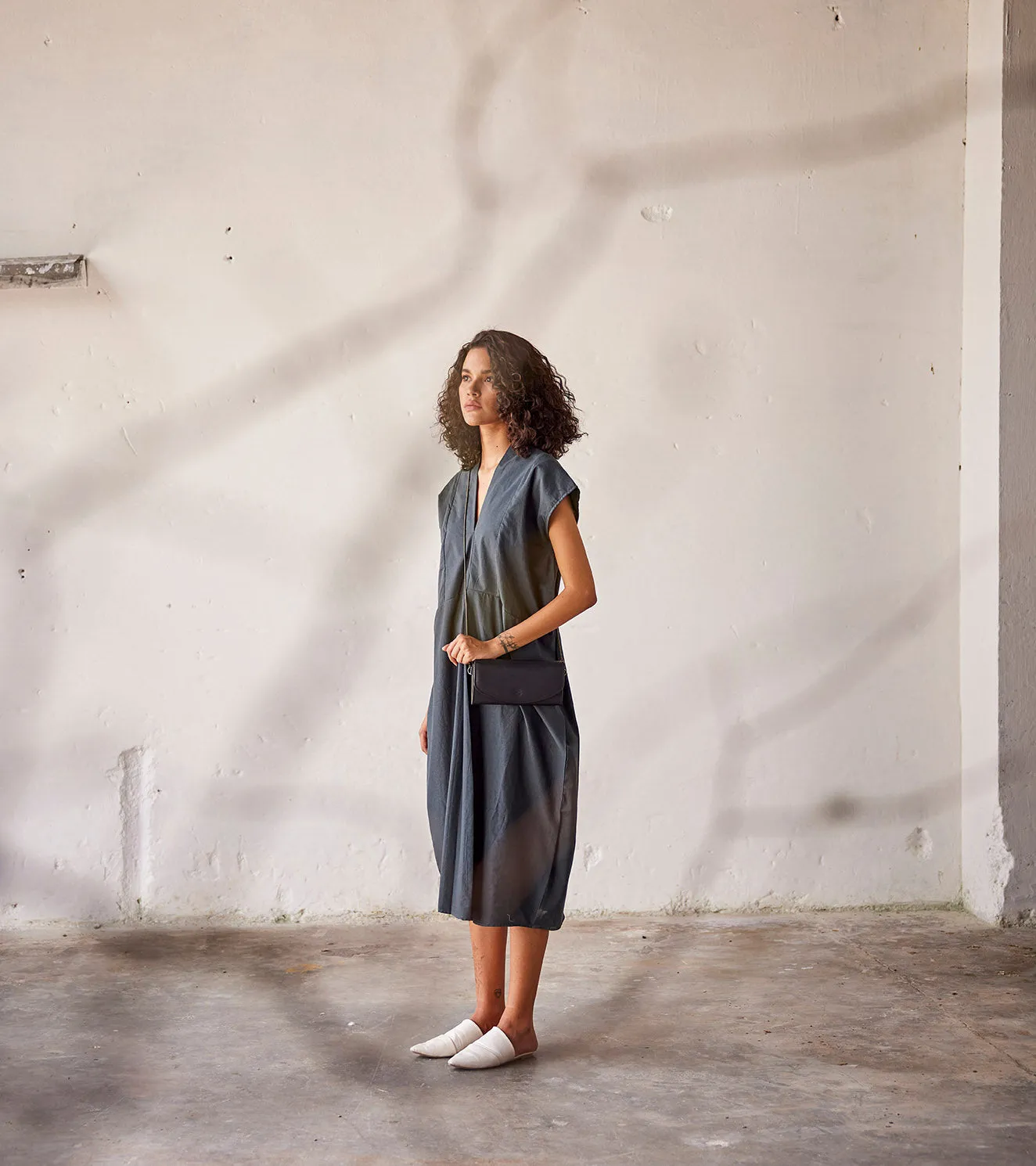 Summer Dress Cotton  Pleat- Green-Fashion Edit Indian Summer-KW813-Khara Kapas