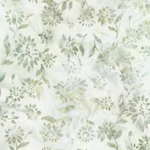 Summer Flowers Batiks Sage