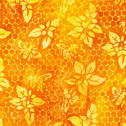 Summer Zest Batiks Lemon - (1)