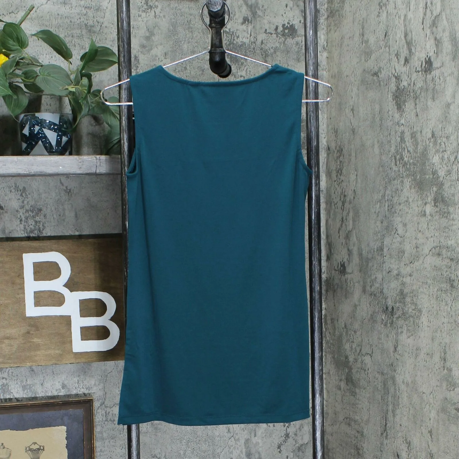 Susan Graver Petite Printed Novelty Knit Duster Cardigan & Tank Top