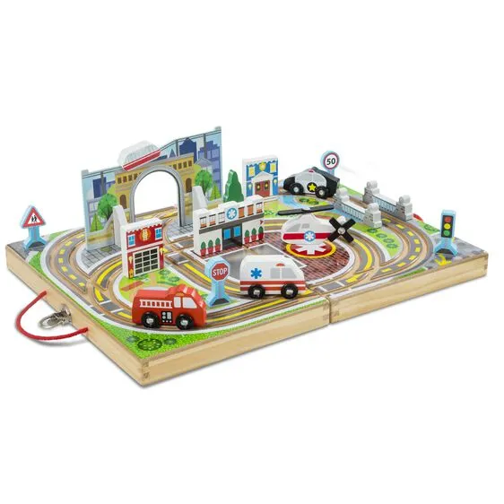 Take-Along Tabletop Town