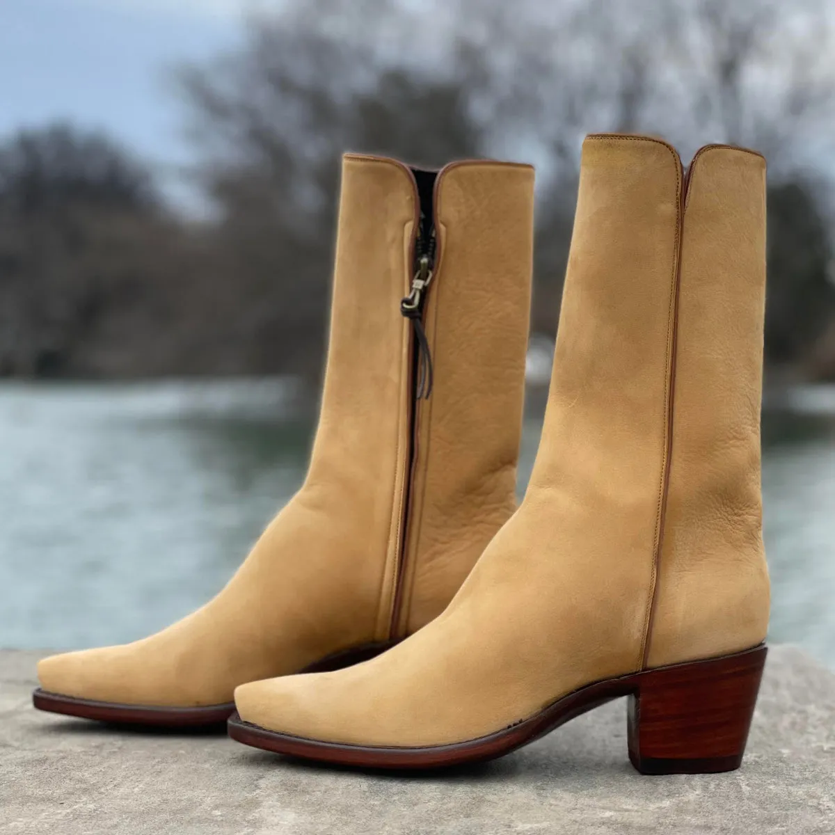 Tan Zorro City Boot