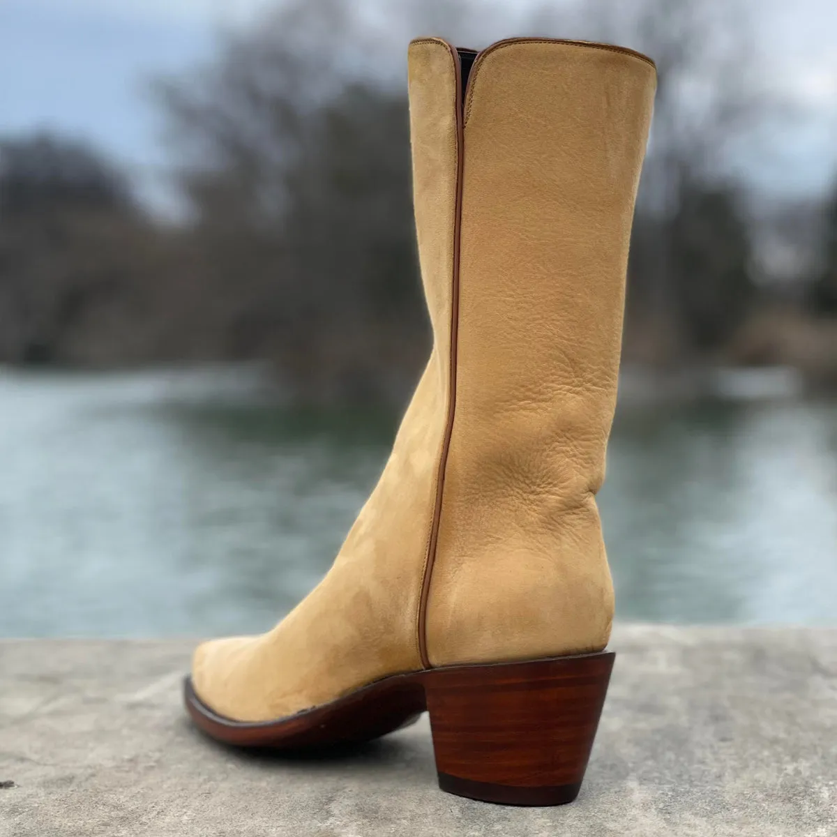 Tan Zorro City Boot