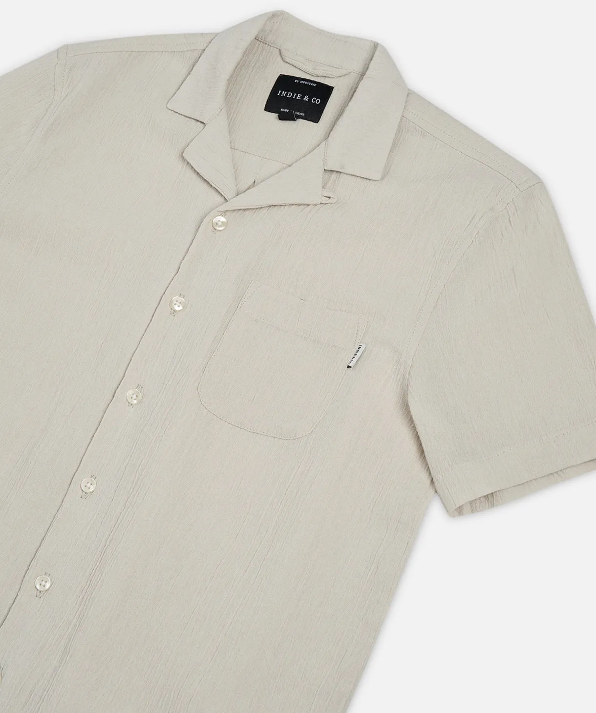 The Irvington Shirt - Light Stone