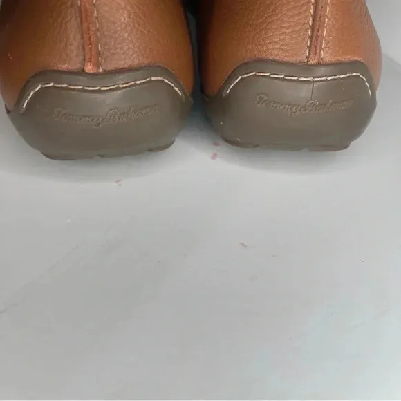Tommy Bahama Orion Venetian Driving Loafers Mens Sz 12 D Pebbled Leather Brown