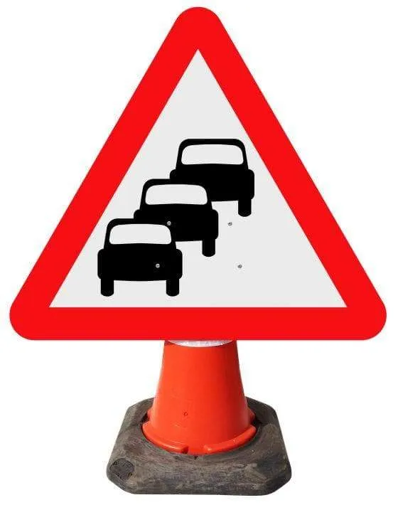 Traffic Queues Likely - 584