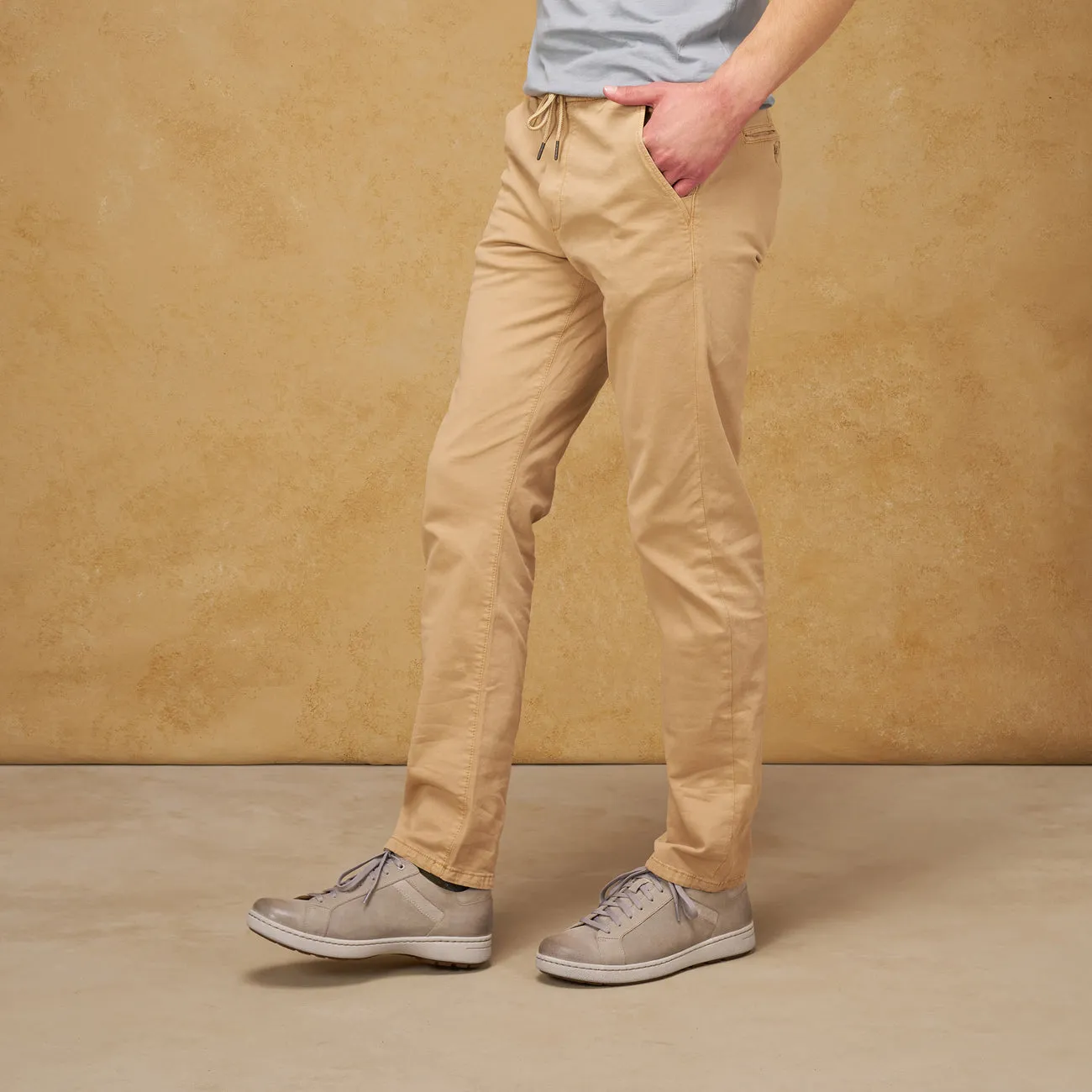 Trevor Sneaker - Stone Burnished Suede - 8906-210300