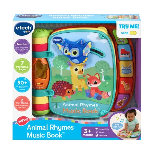 Vtech Animal Rhymes Music Book