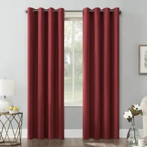 Wayfair Basics Blackout Grommet Curtain Panel Wayfair Basics® Curtain Color: Red Size per Panel: 54" W x 95" L