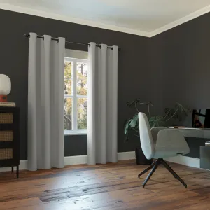 Wayfair Basics Blackout Grommet Curtain Panel Wayfair Basics® Curtain Color: Silver Gray Size per Panel: 54" W x 84" L