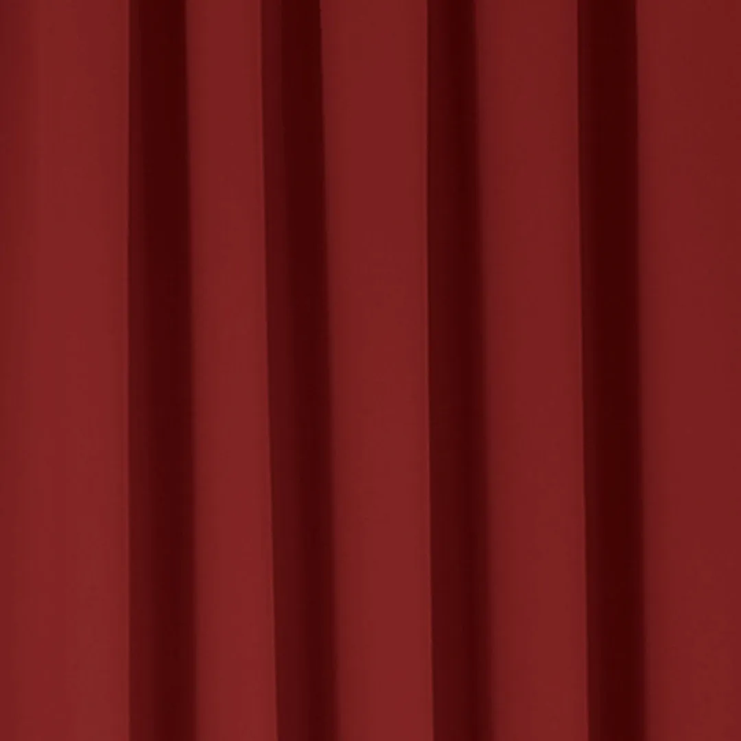 Wayfair Basics Room Darkening Grommet Curtain Panel Wayfair Basics® Curtain Color: Brick Size per Panel: 54" W x 54" L