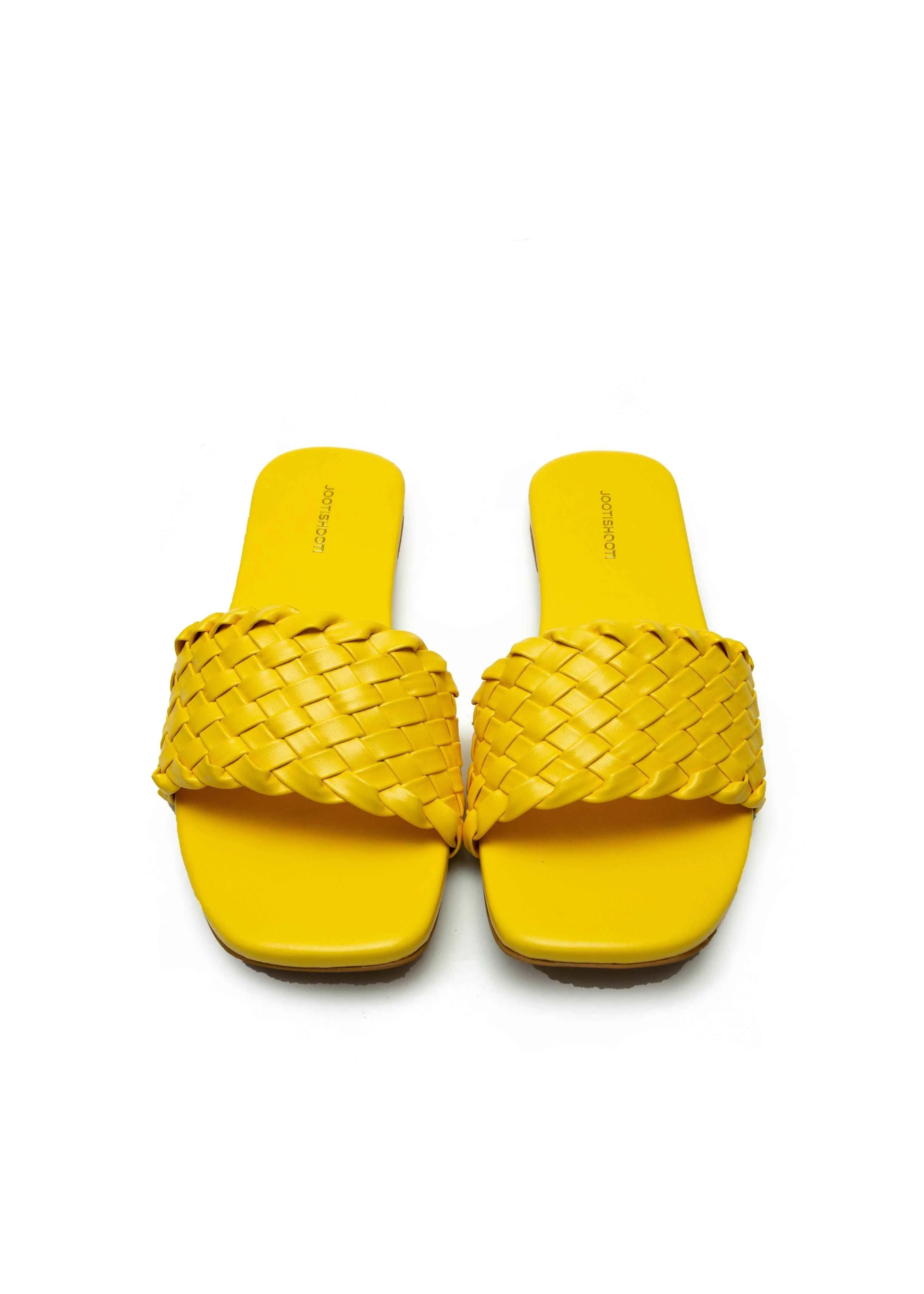 Weave Slides Yellow