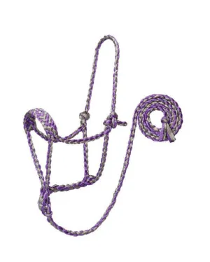Weaver Leather Braided Rope Halter with 10' Lead
