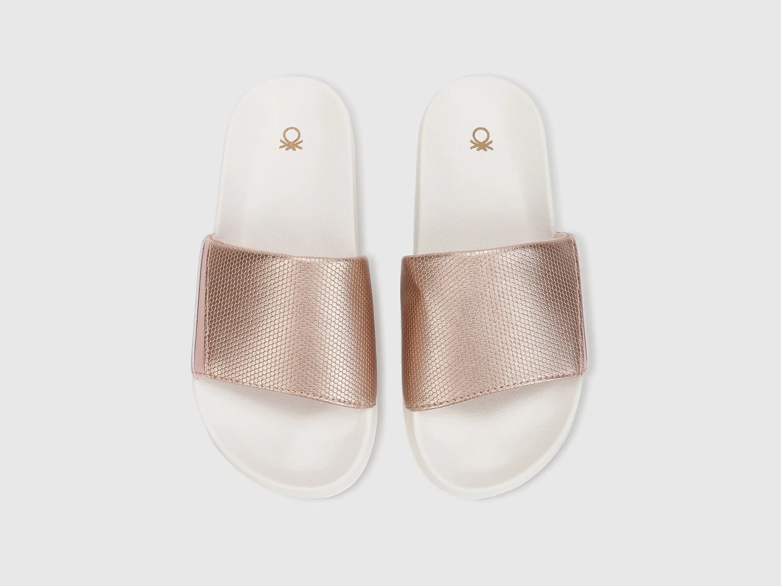 Women Textured Slip-On Sliders