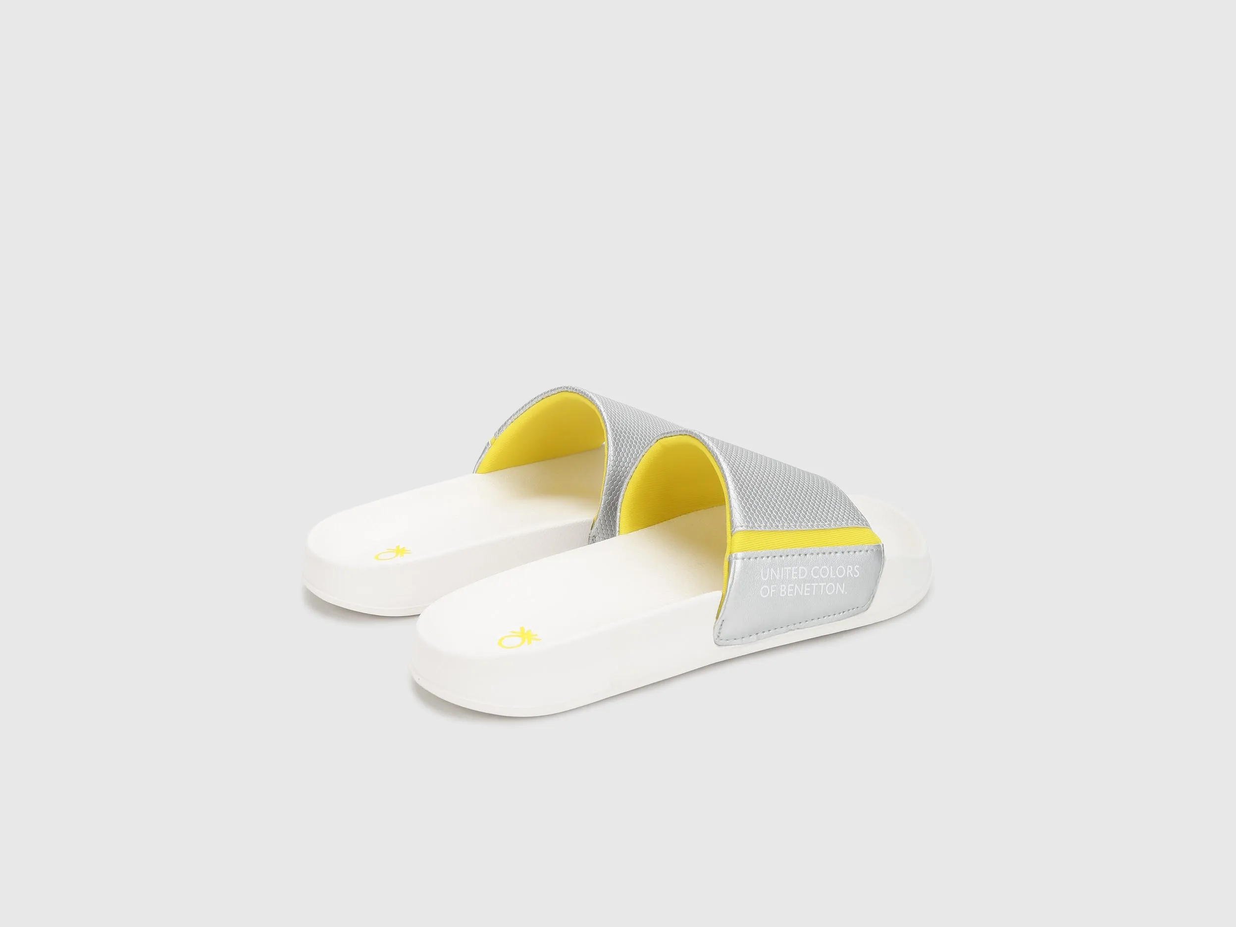 Women Textured Slip-On Sliders