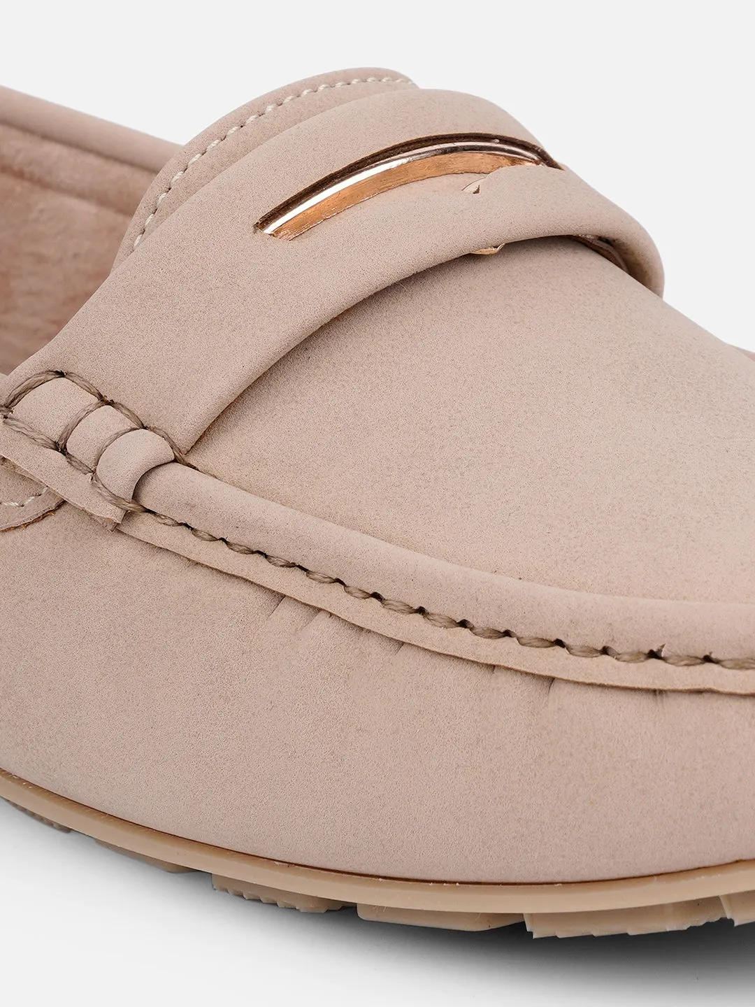 Women's Khaki Soft & Premium Loafers (IU2002)