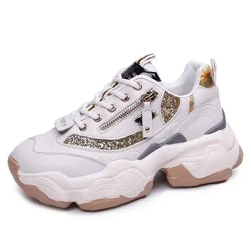 Women's thicksole sneakers
