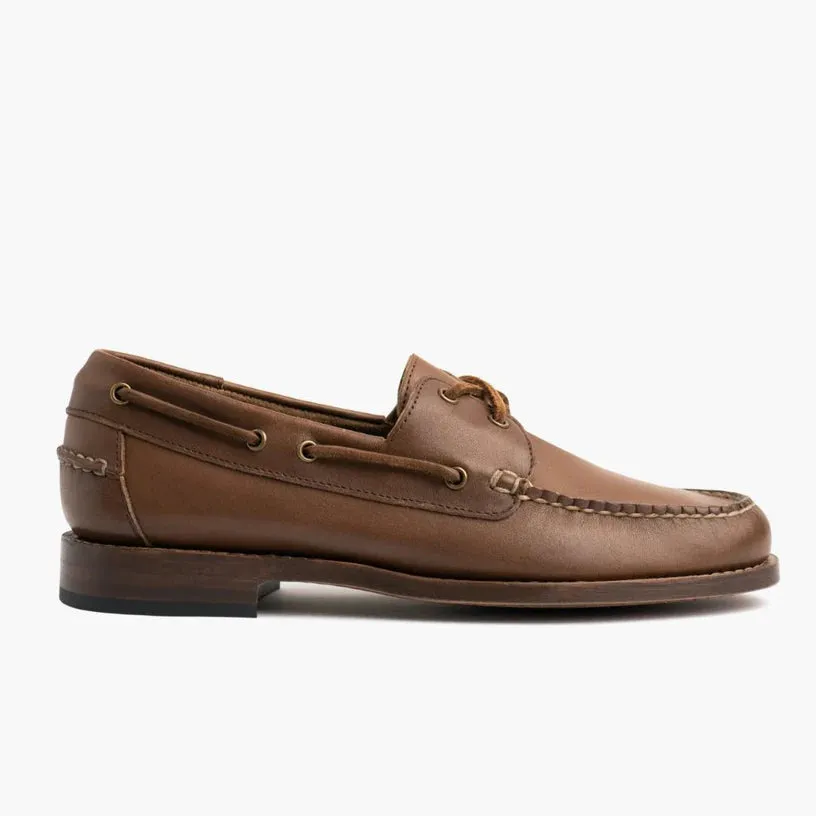 Zampa Tan Boat Shoes