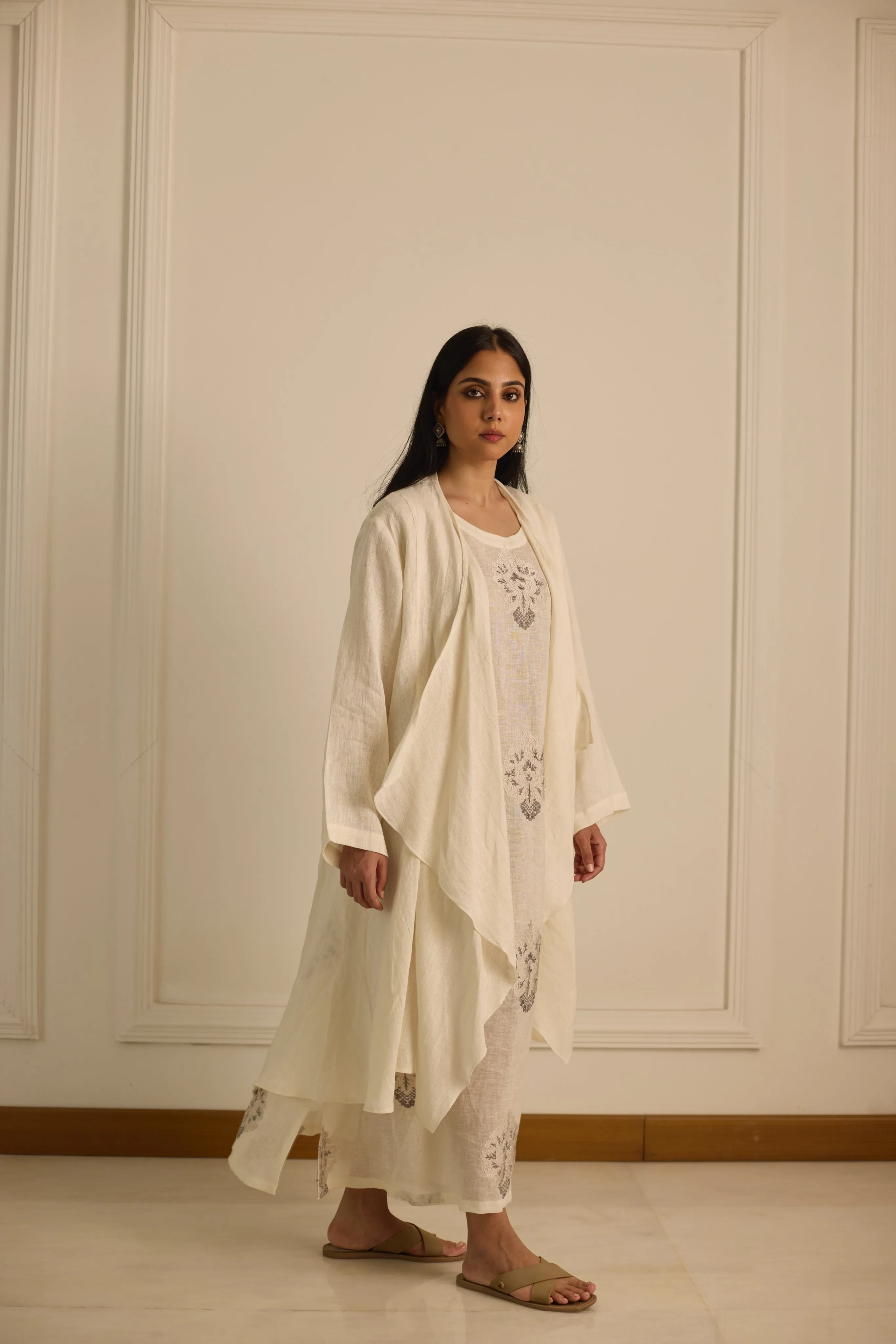 ZEENAT DRESS WITH OVERLAY