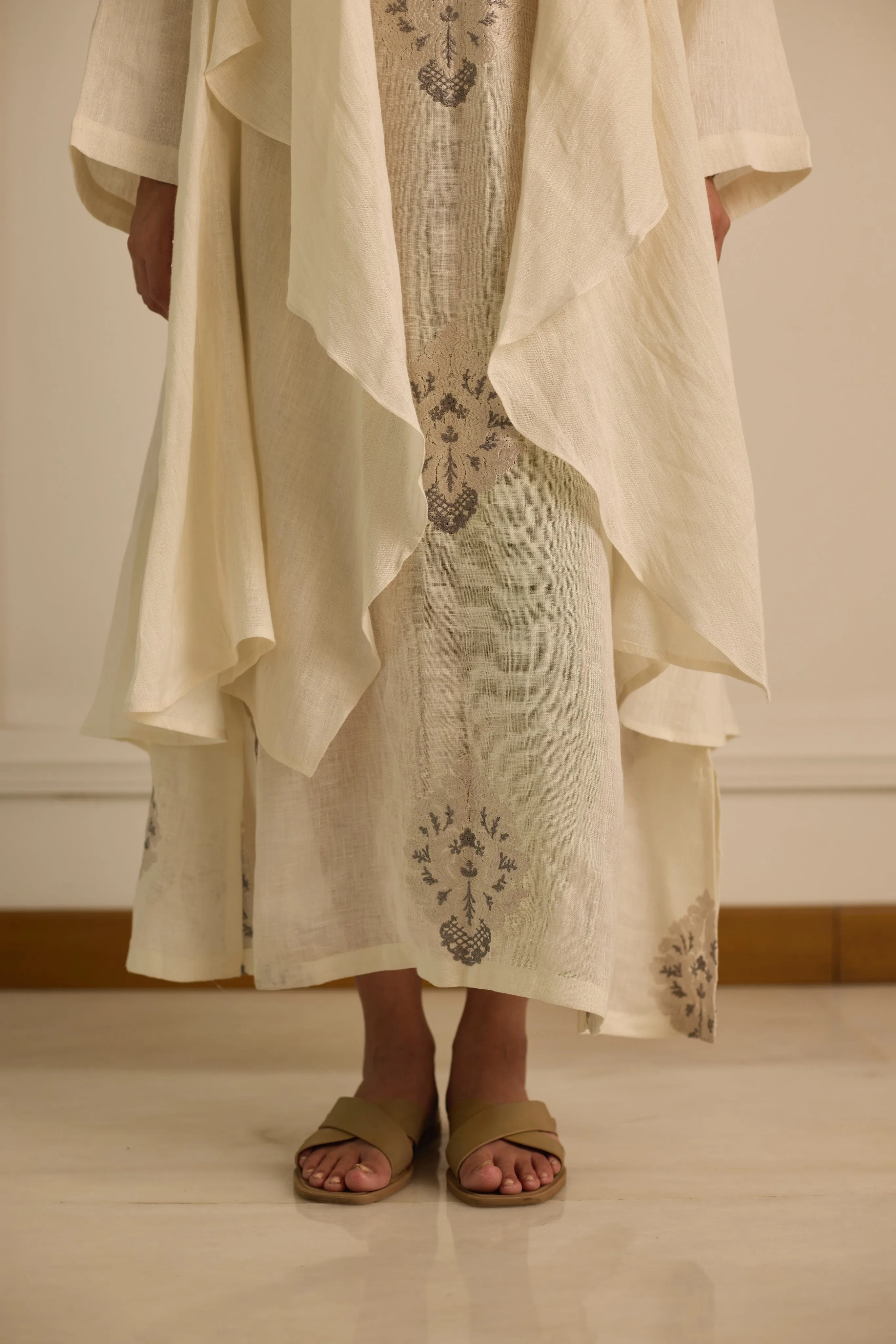 ZEENAT DRESS WITH OVERLAY