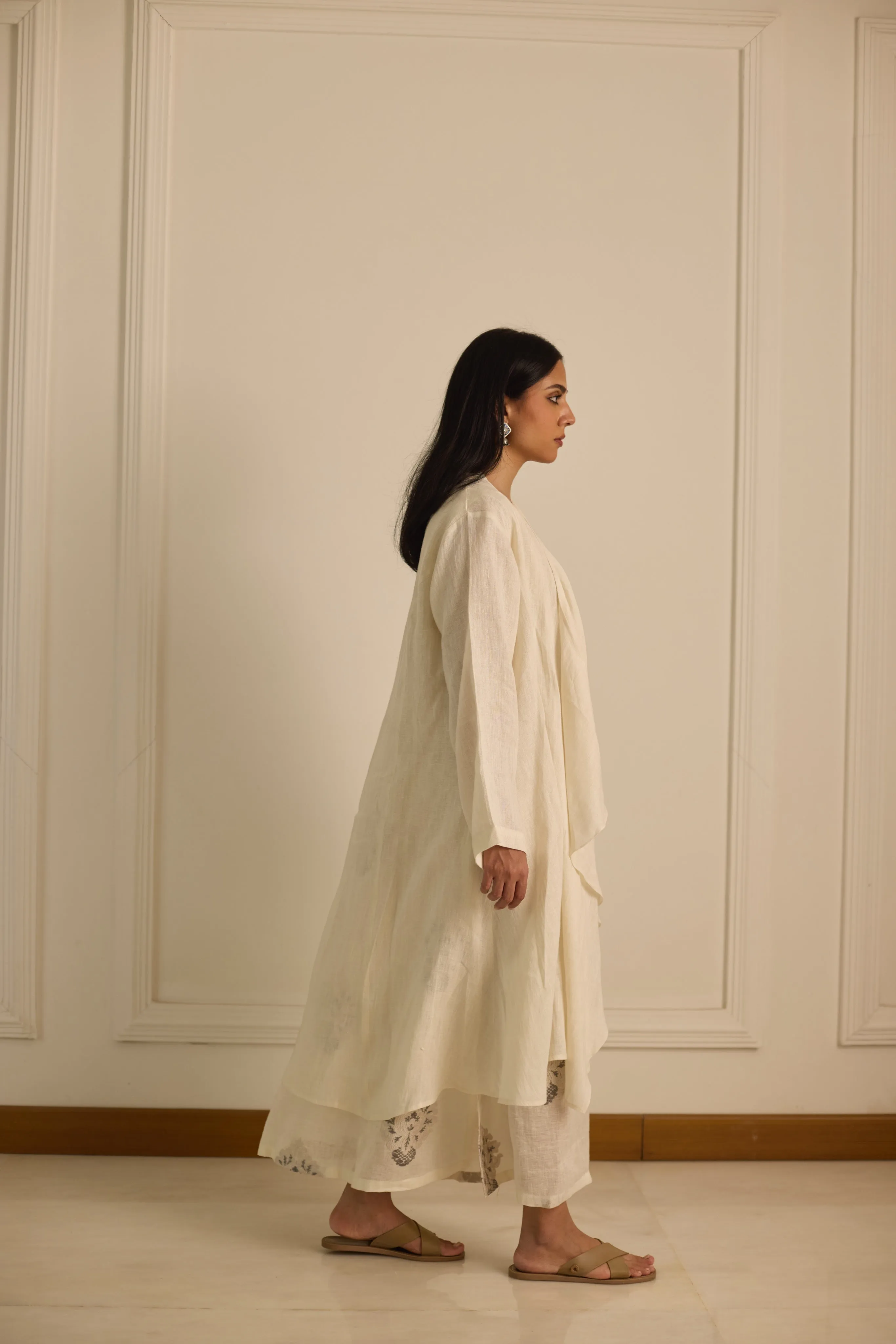 ZEENAT DRESS WITH OVERLAY