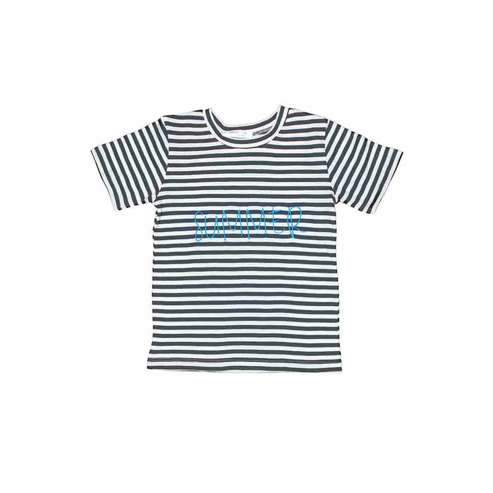 Ziggy-"Summer" Embroidered Tee